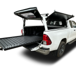 Mid Range Super Cab Canopy + Loadslider — Aluminium Bakkie Canopy Combo
