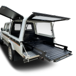Toyota Land Cruiser Double Cab Loadslider - Bakkie Slide / Cargo Tray + Rail