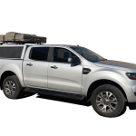 GZ4 - Canopy With Canvas Rooftop Tent — Aluminium Bakkie Canopy Combo