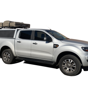 GZ4 - Canopy With Canvas Rooftop Tent — Aluminium Bakkie Canopy Combo